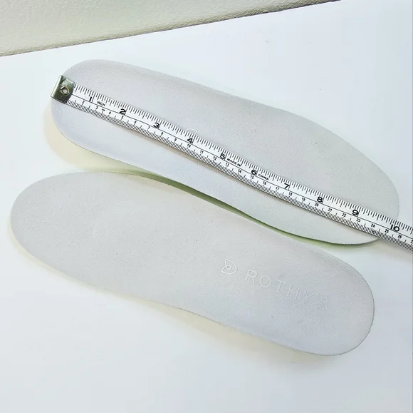 Rothy's The Lace Up Sneaker White Knit size 8